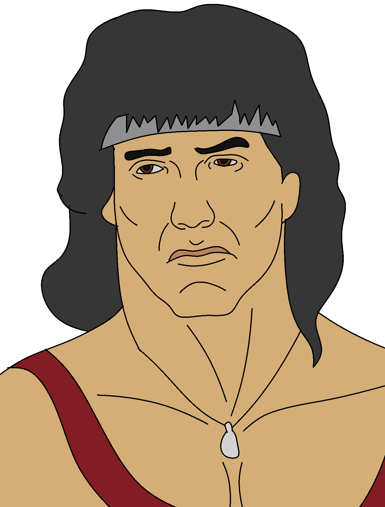 John Rambo Sylvester Stallone Portrait by nakajimaarts on DeviantArt