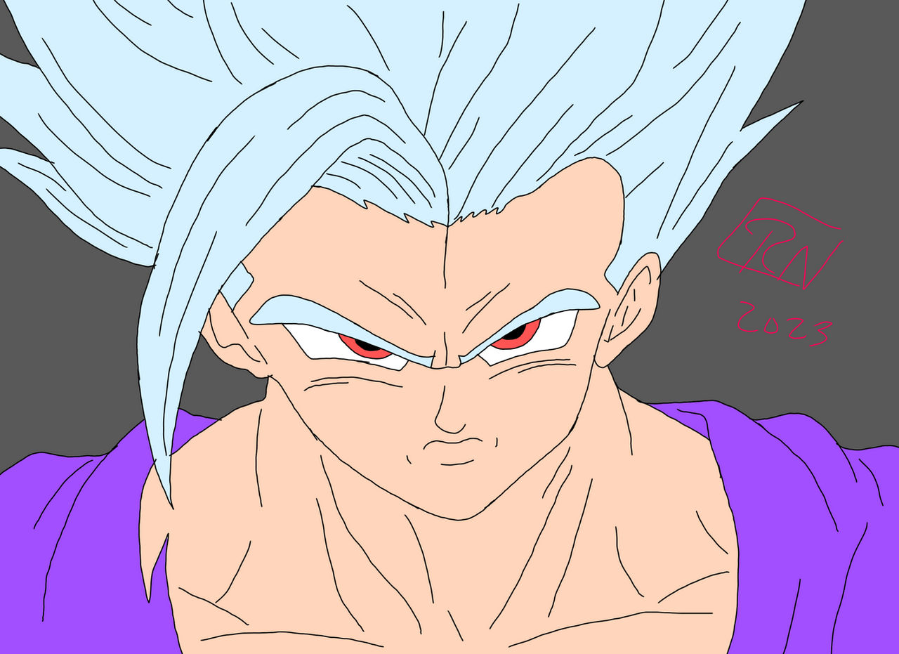 Beast Gohan Reference Gohan Beast by nakajimaarts on DeviantArt