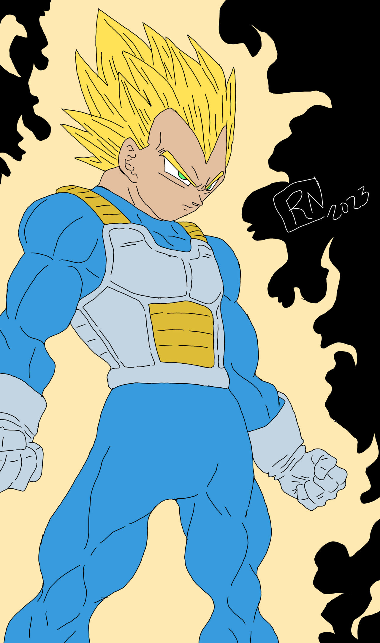 Deviantart Supervegiten Rada Super Vegeta by nakajimaarts on DeviantArt