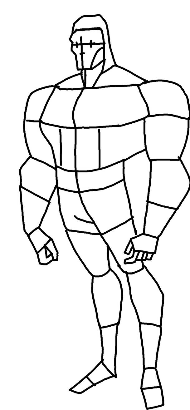 Random Cartoon Character Base Cartoon character Base sketch by nakajimaarts on DeviantArt
