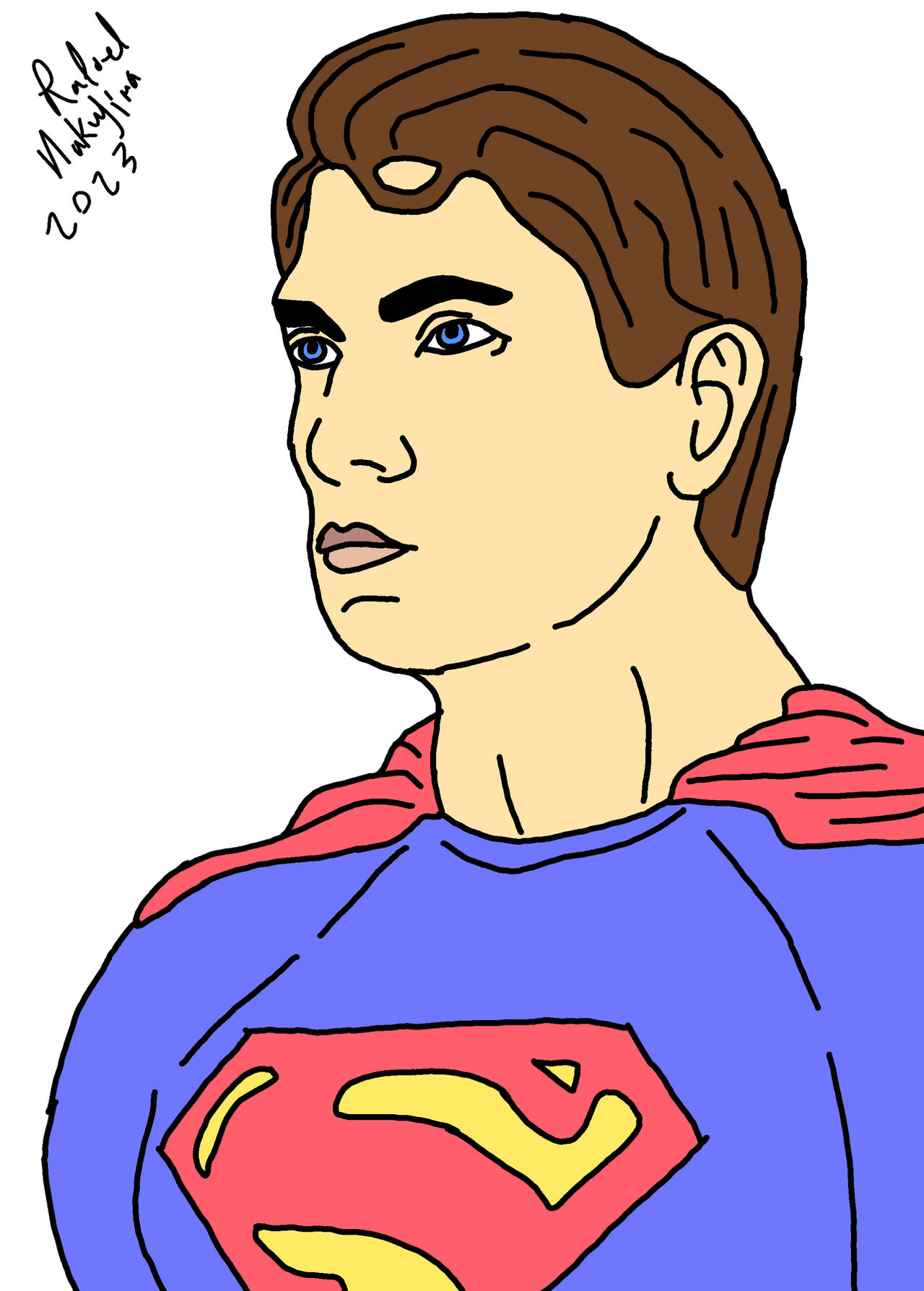 Brandon Routh Deviantart Superman returns brandon routh by nakajimaarts on DeviantArt