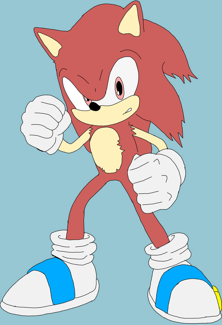 Red Super Raton Super sonic red by nakajimaarts on DeviantArt