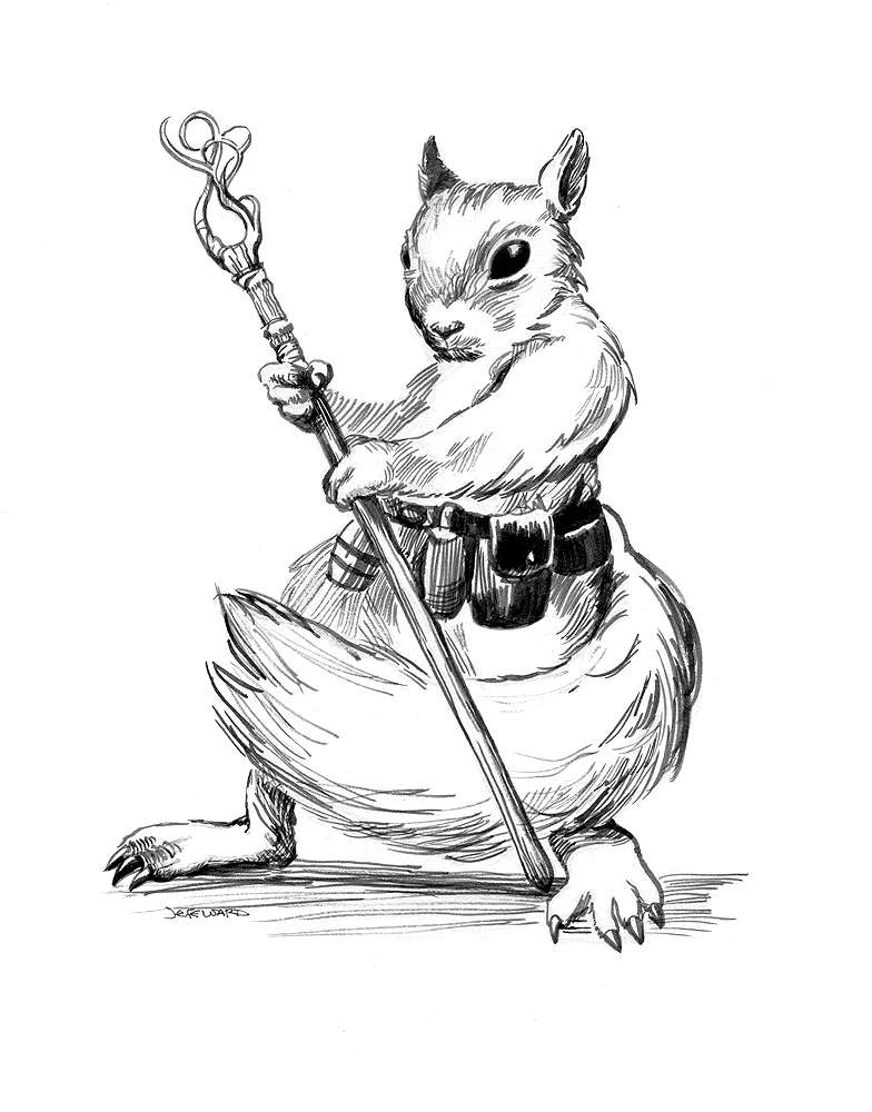 Squirrel Mage Inks