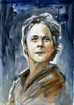 Carol The Walking Dead Sketch Card by Stungeon
