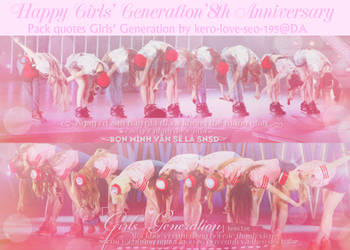 Happy Girls' Generation's 8th Anniversary