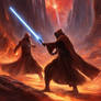 A Jedi vs a Sith