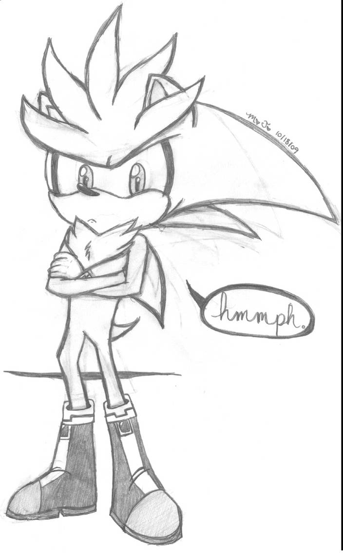 First drawing of Silver by NajikaSun on DeviantArt