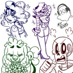 Undertale Doodles