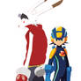 King Kazma and Megaman.exe