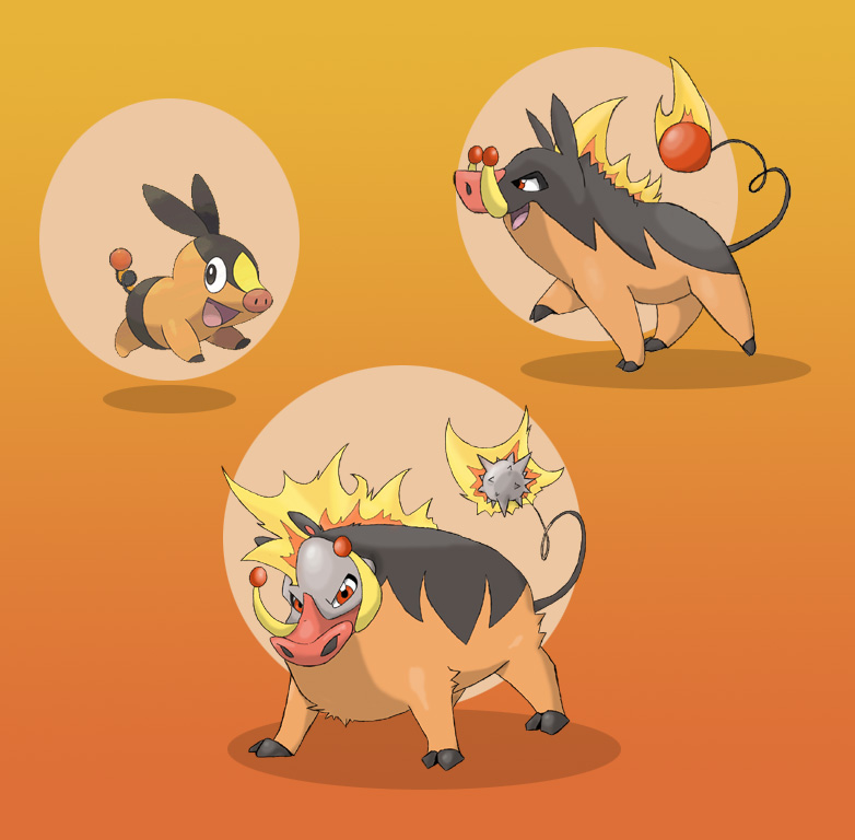 Tepic Evolution Tepig Pokemon Evolution