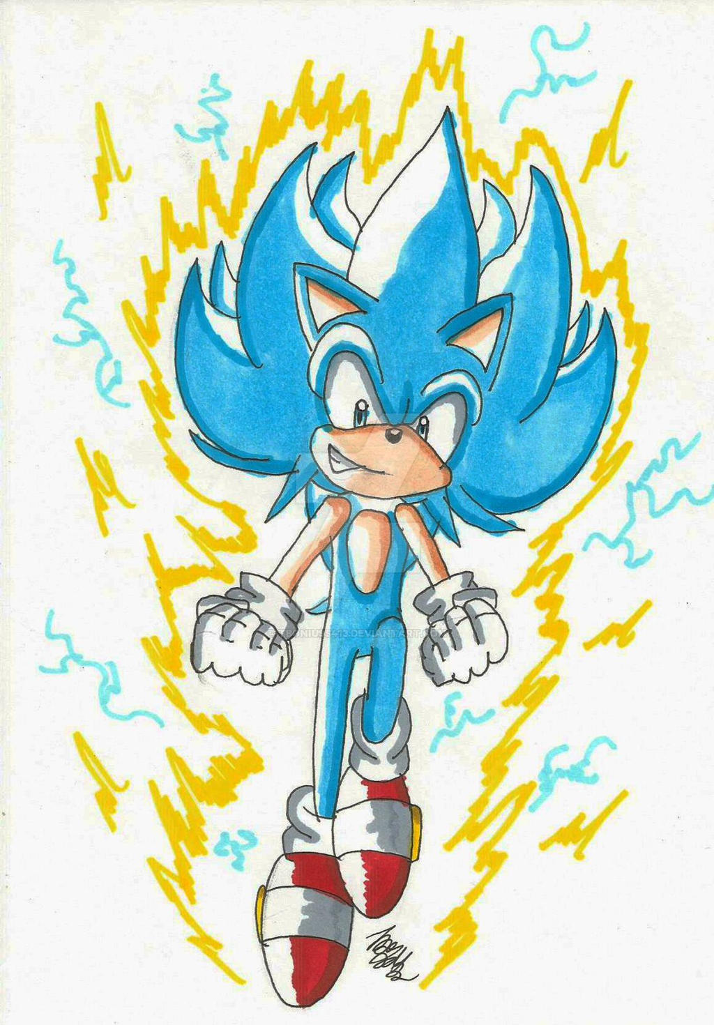 Super Sonic god mode by Tboniuss413 on DeviantArt