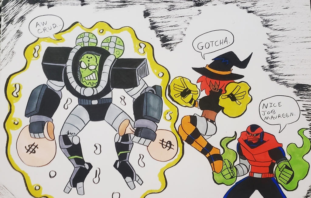 MAUR-INKTOBER DAY 22: HEIST