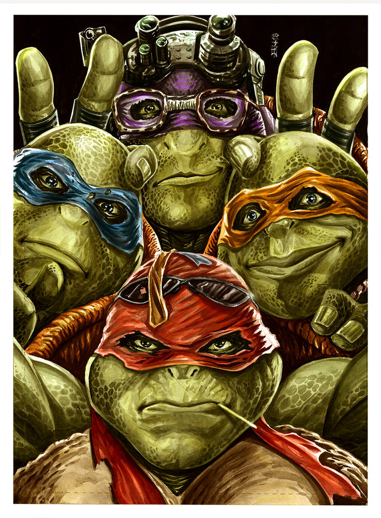 Turtles Colors by edsonenn on DeviantArt