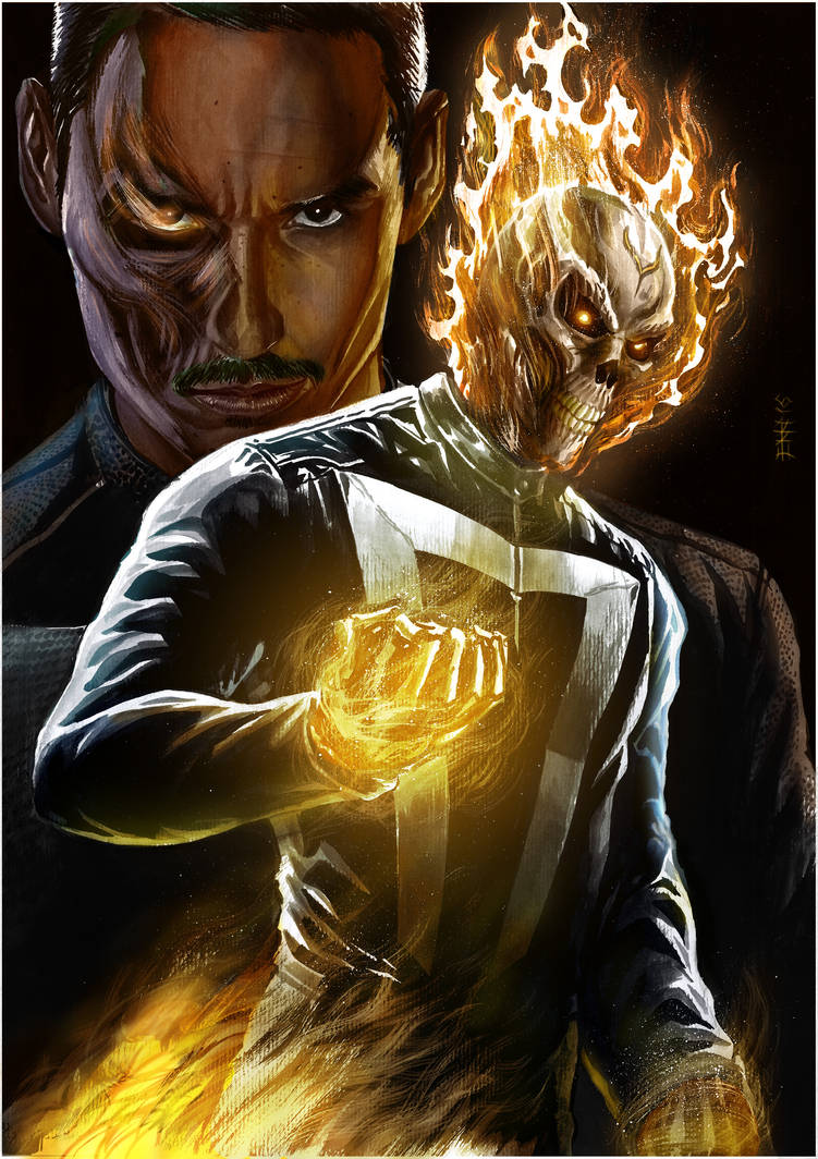 Ghost Rider Colors by edsonenn on DeviantArt