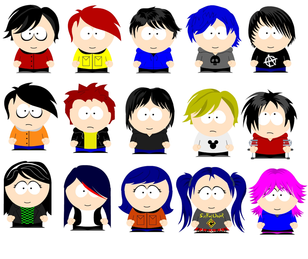 South Park Characters With Glasses - List Of Characters Sout my South Park Character by hicbar on DeviantArt.