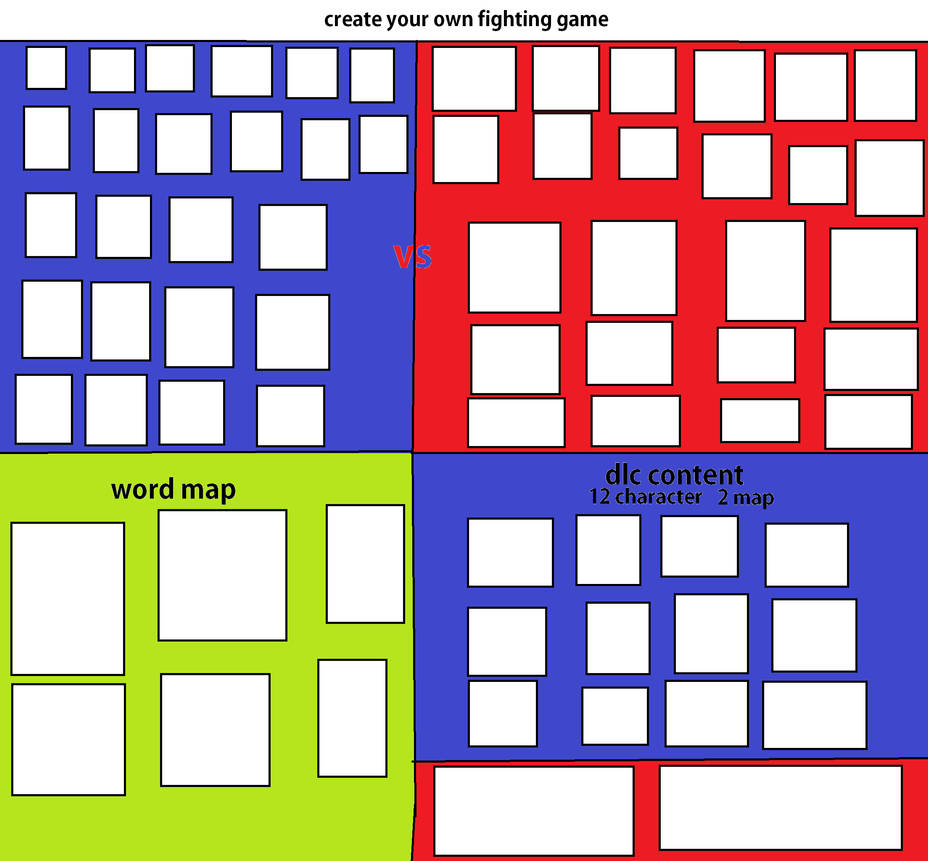 Fight Game Map Layout Create Your Own Fighting Game by hicbar on DeviantArt