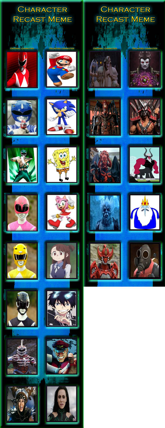 Power Ranger Recasted by hicbar on DeviantArt