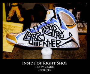 Larry Clark Right Custom Shoe