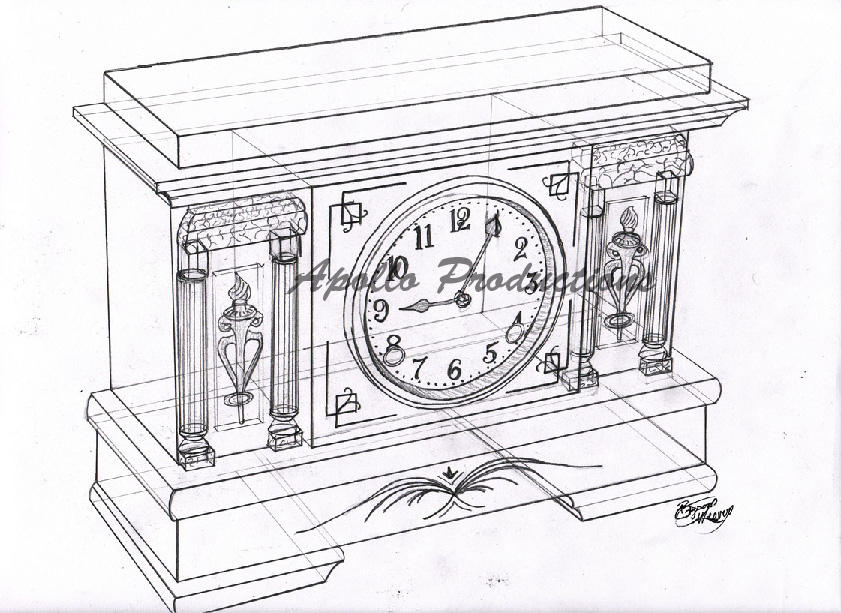 Clock Building Internal Drawing Clock Construction Drawing by ApolloSinger on DeviantArt