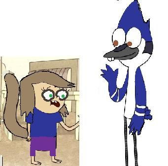 Remy (Rigby's daughter) and Noah (Mordecai's son) by BrunoMarslover21 ...