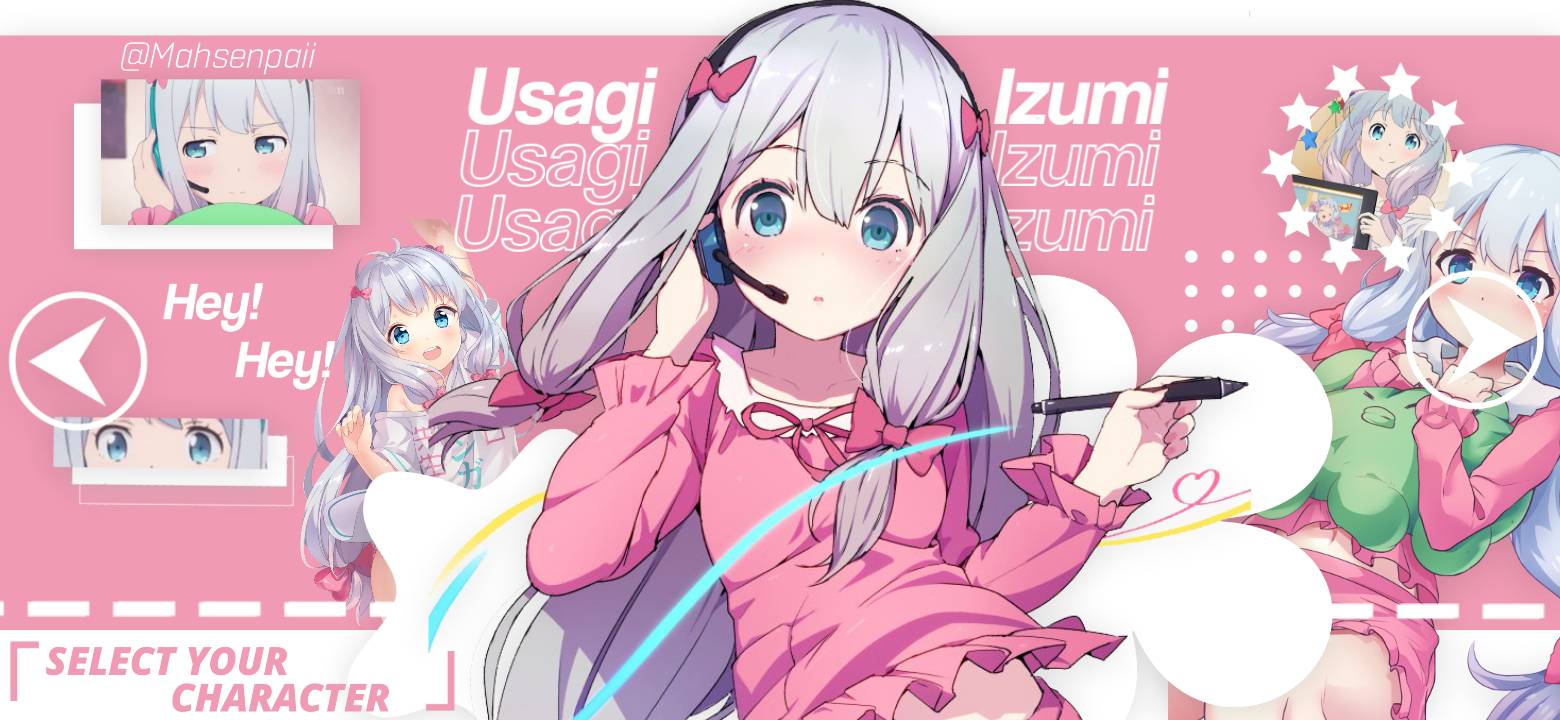 Usagi Izumi Wallpaper/PC Anime kawaii by hashyzinhaa on DeviantArt