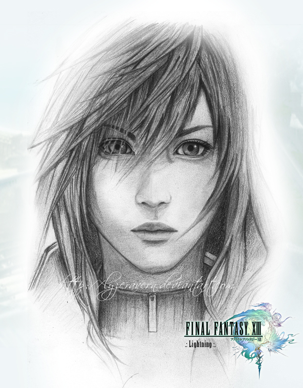 FFXIII :: Sketch of Lightning