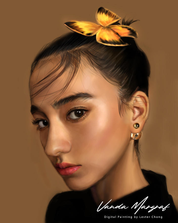 Portrait Painting 2: Vanda Margraf