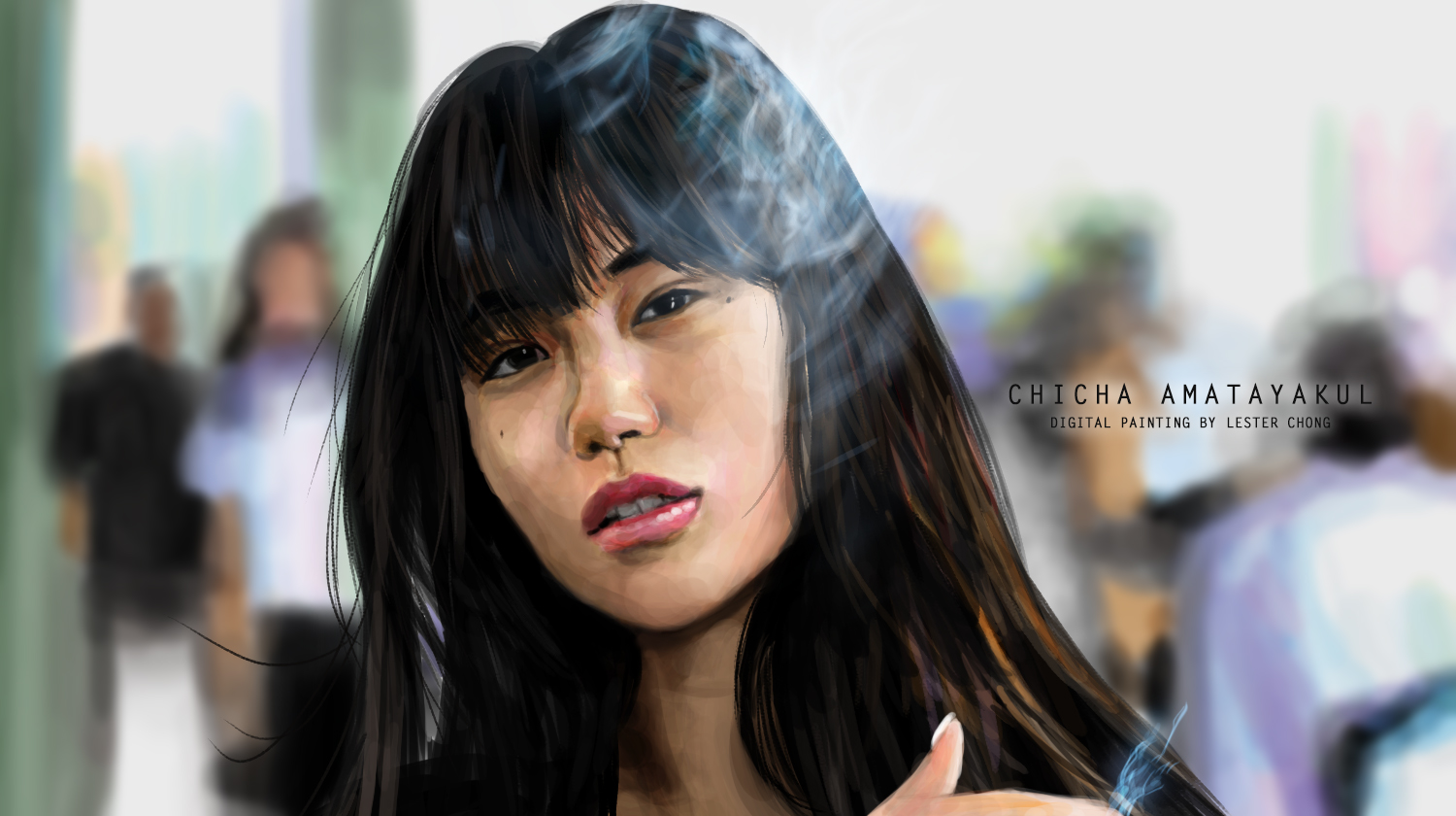 Speed Portrait Painting Chicha Amatayakul By Lyzeravern On Deviantart Speed Portrait Painting Chicha Amatayakul By Lyzeravern On Deviantart