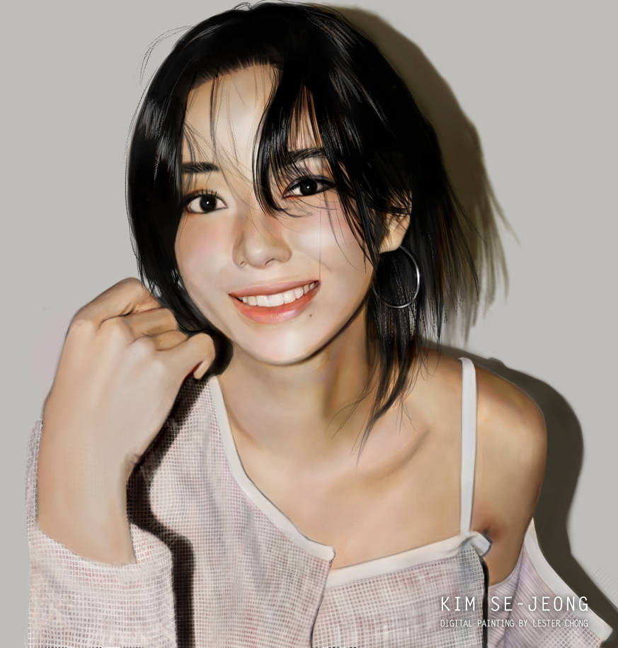 Portrait Painting: Kim Se-jeong