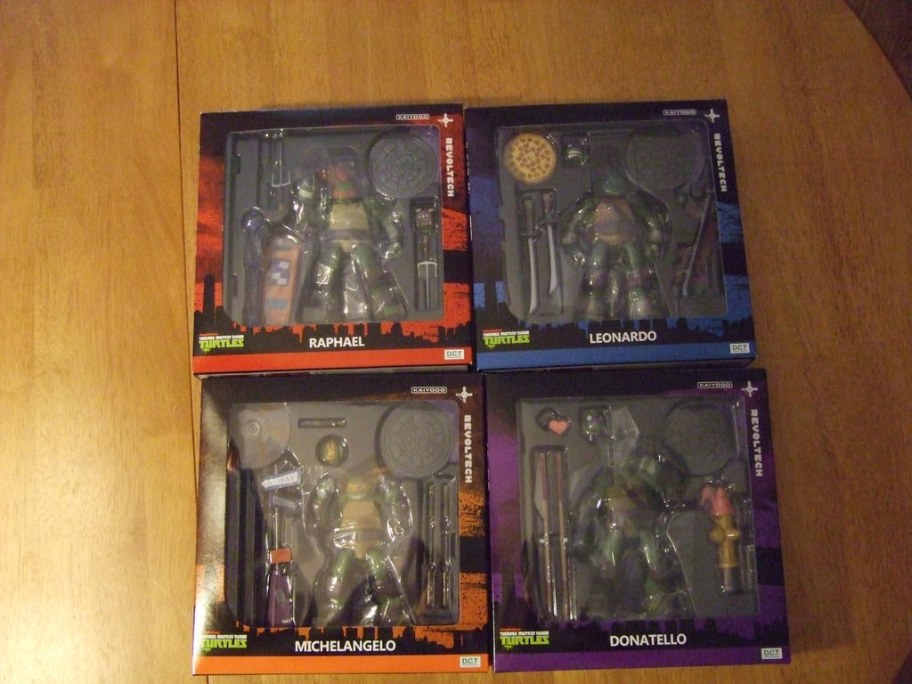 Revoltech Raptor Teenage Mutant Ninja Turtles Revoltech Figure by Itachislilgirl on ...