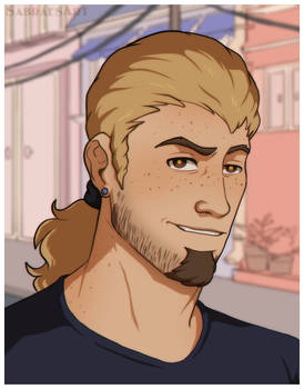 Dream Daddy - Game-Style Russell