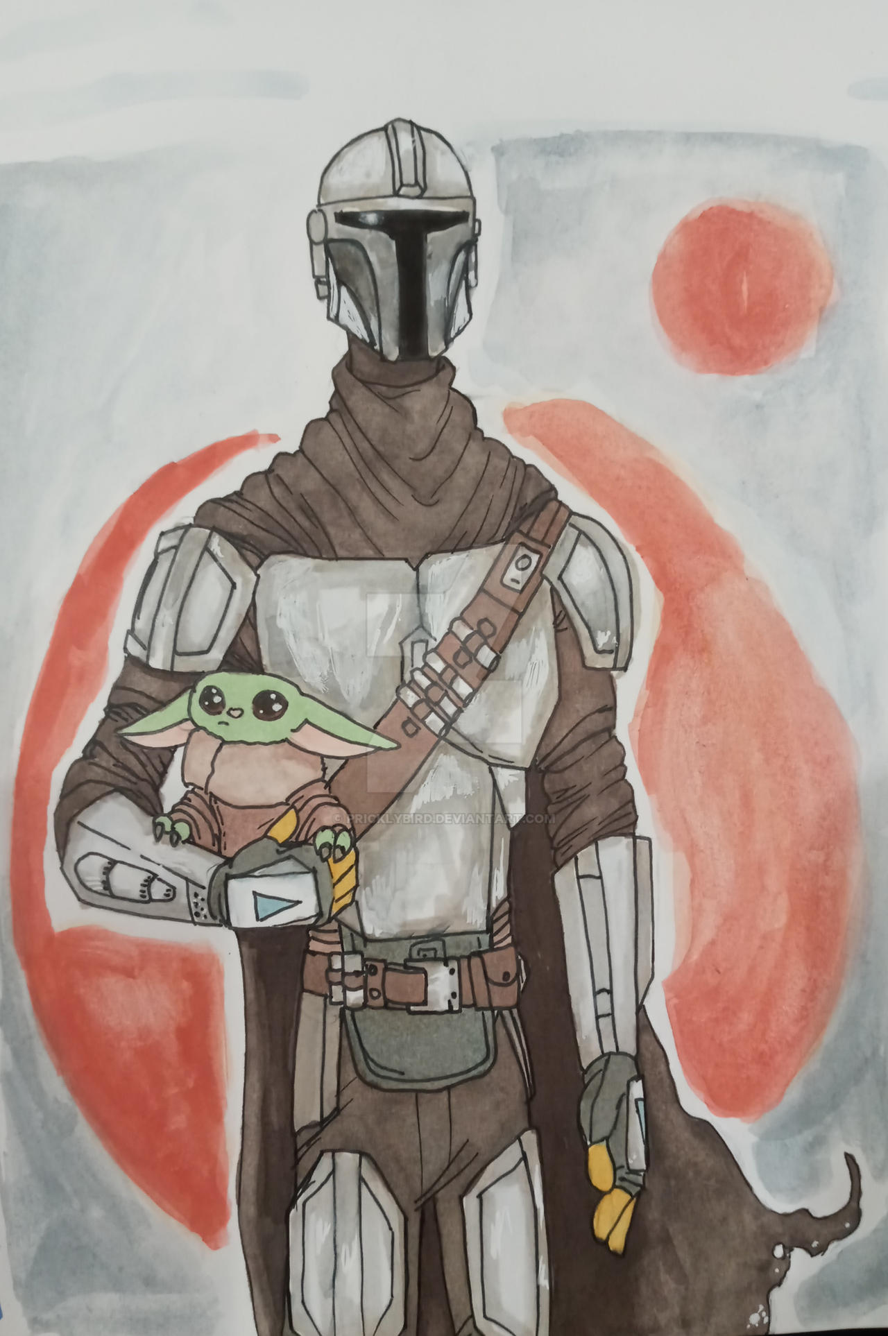 Mandalorian fan Art By PricklyBird On DeviantArt mandalorian-fan-art-by-pricklybird-on-deviantart