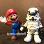 Storm trooper Mario Star Wars super Mario