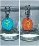 Sailor Scouts Bottle Cap Necklace MADE TO ORDER