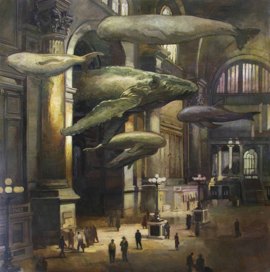 Rush Hour 60 X 60 by francis-livingston