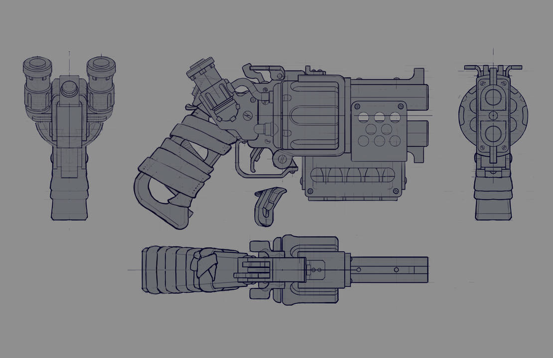 Blaster Concept by jamis27 on DeviantArt