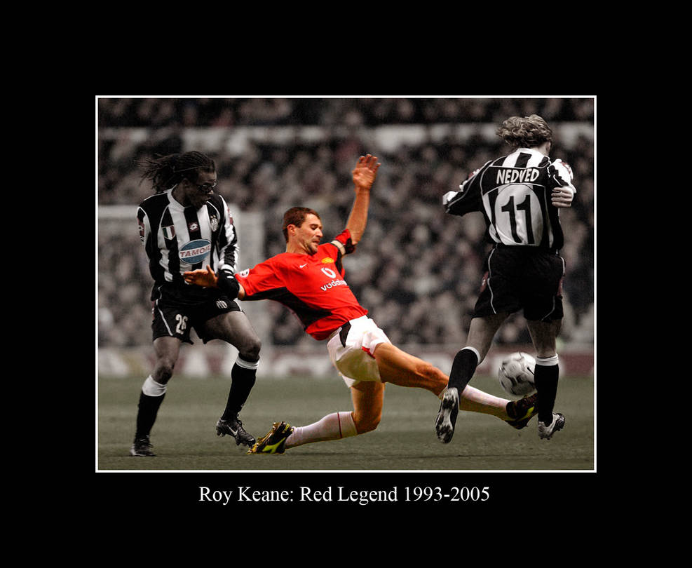 Roy Keane: Red Legend by wulm on DeviantArt