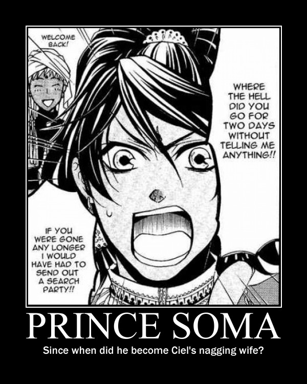 Prince Soma motivational poster