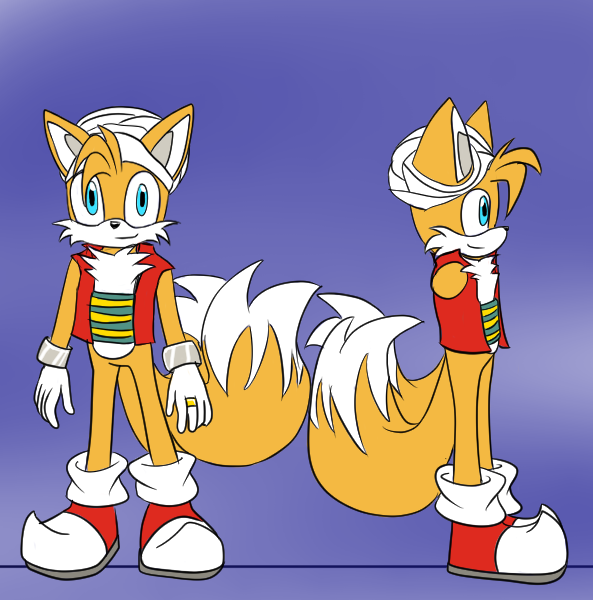 Tails reference sheet by DaDjinjaSayn on DeviantArt