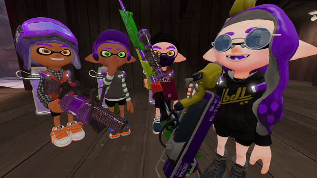 [SFM Splatoon] Femme 9 Inkteam - Amethyst Plums