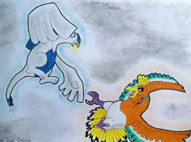 Lugia Vs Ho-Oh - Pokemon