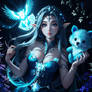 Elara Invoking her Polar Pet