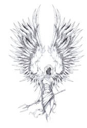 Archangel Tattoo Design