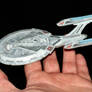 Small USS Enterprise-E Paper model