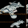 Mass Effect Hammerhead Paper model Details