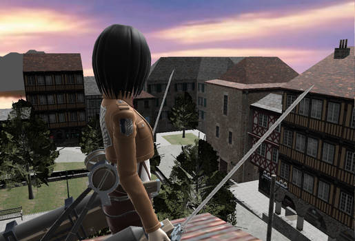 MMD Mikasa Ackerman