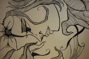 Brandon Boyd Inspired Drawing