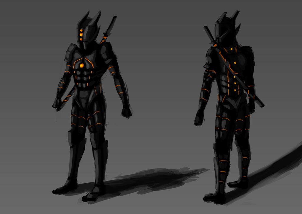 Cyber Assassin by pitpaul on DeviantArt