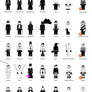 characters so far