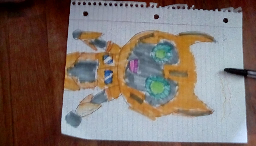 Orange Bot by PinkNinjaJediIzzy05 on DeviantArt